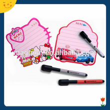 promotional cute HelloKitty style Magnetic Writing Board